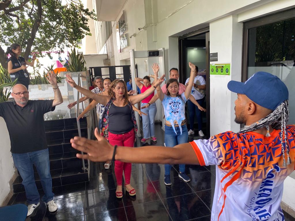 Pausas activas musicalizadas