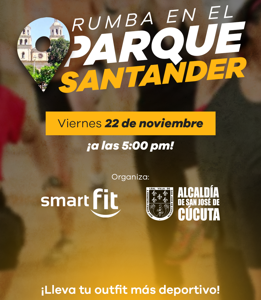 RUMBA EN EL PARQUE SANTANDER, VIERNES 22 NOV